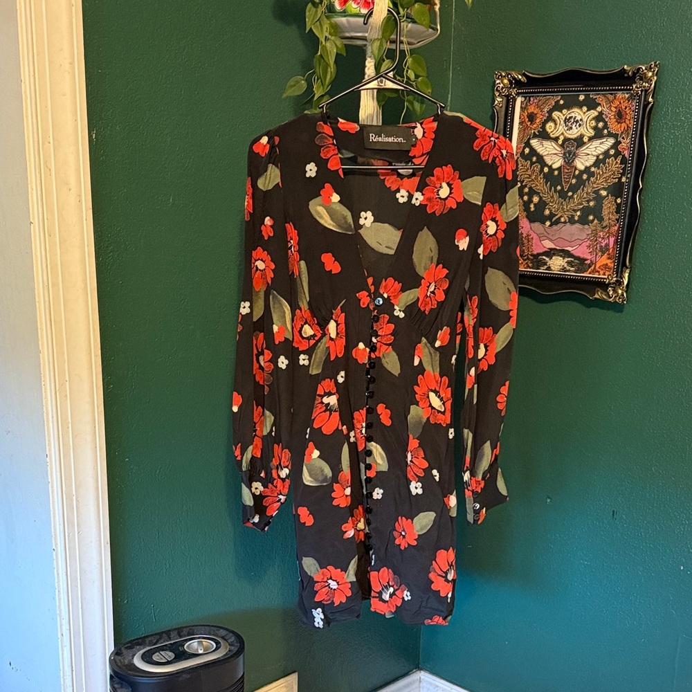 Realisation Par Long Sleeve Mini Dress